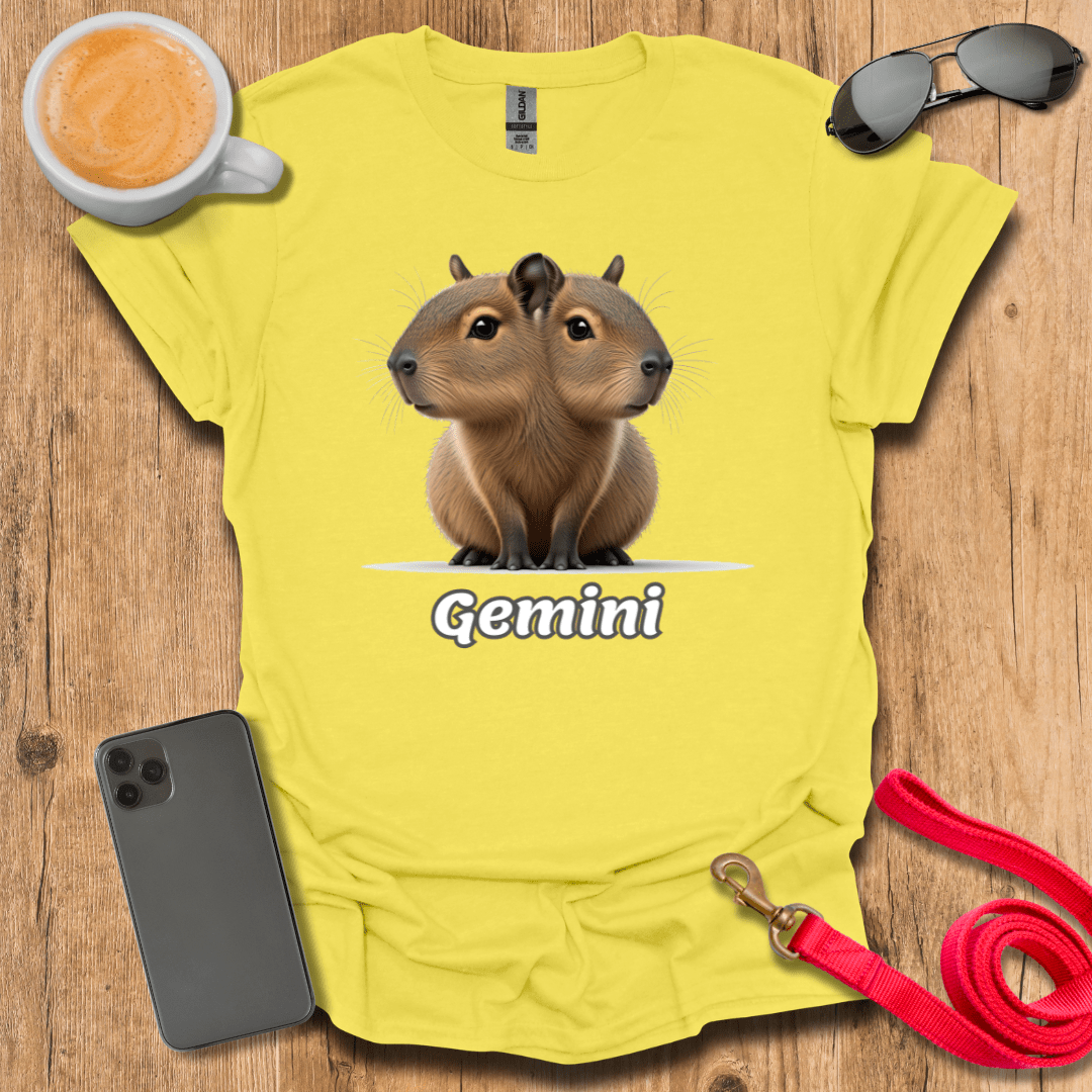 Capybara Zodiac - Gemini