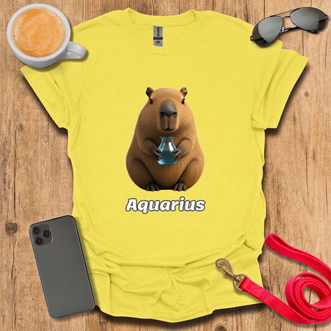 Capybara Zodiac - Aquarius