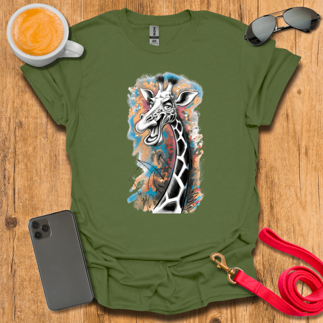 Funky Giraffe Sketch