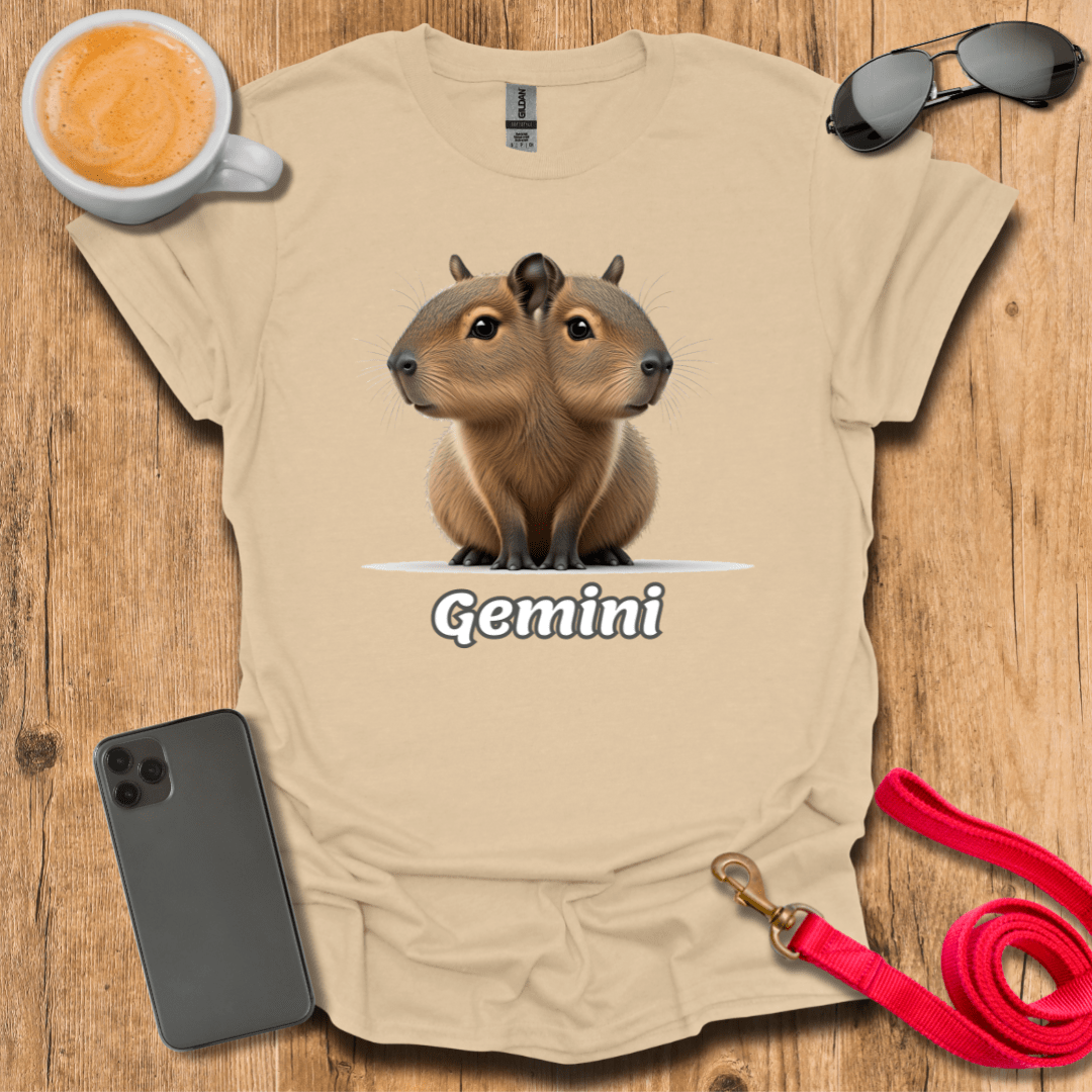 Capybara Zodiac - Gemini