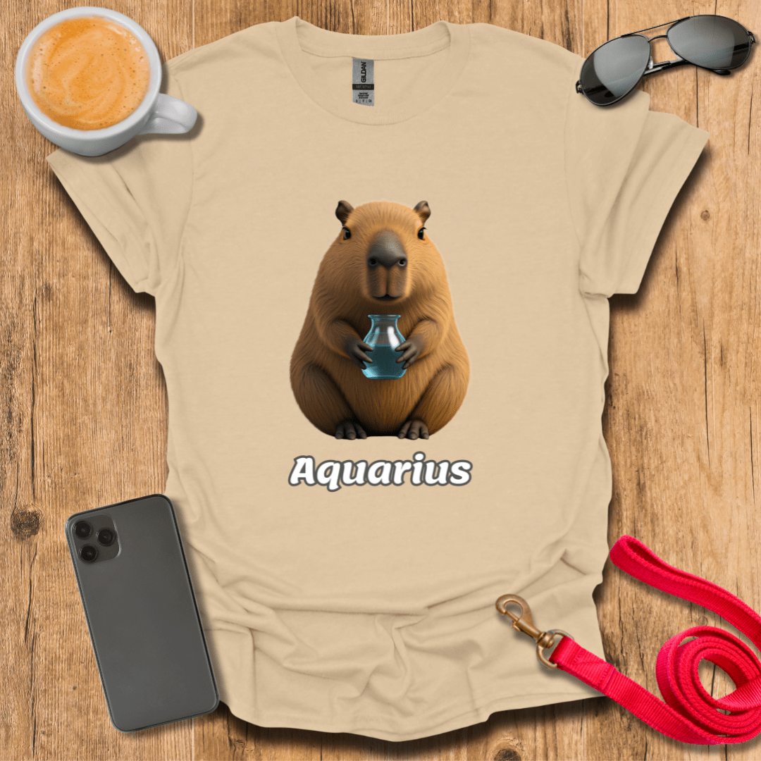 Capybara Zodiac - Aquarius