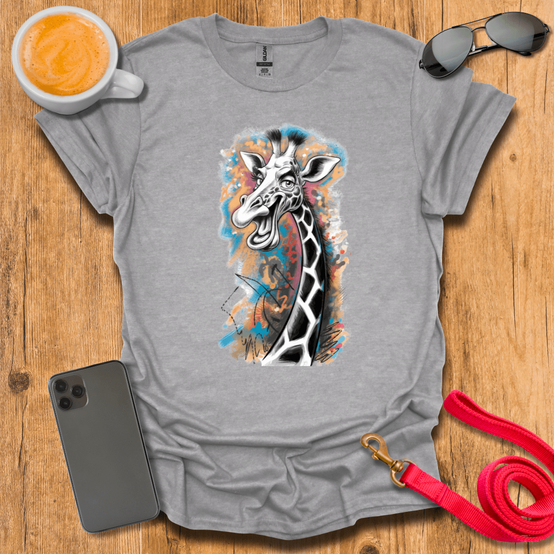 Funky Giraffe Sketch