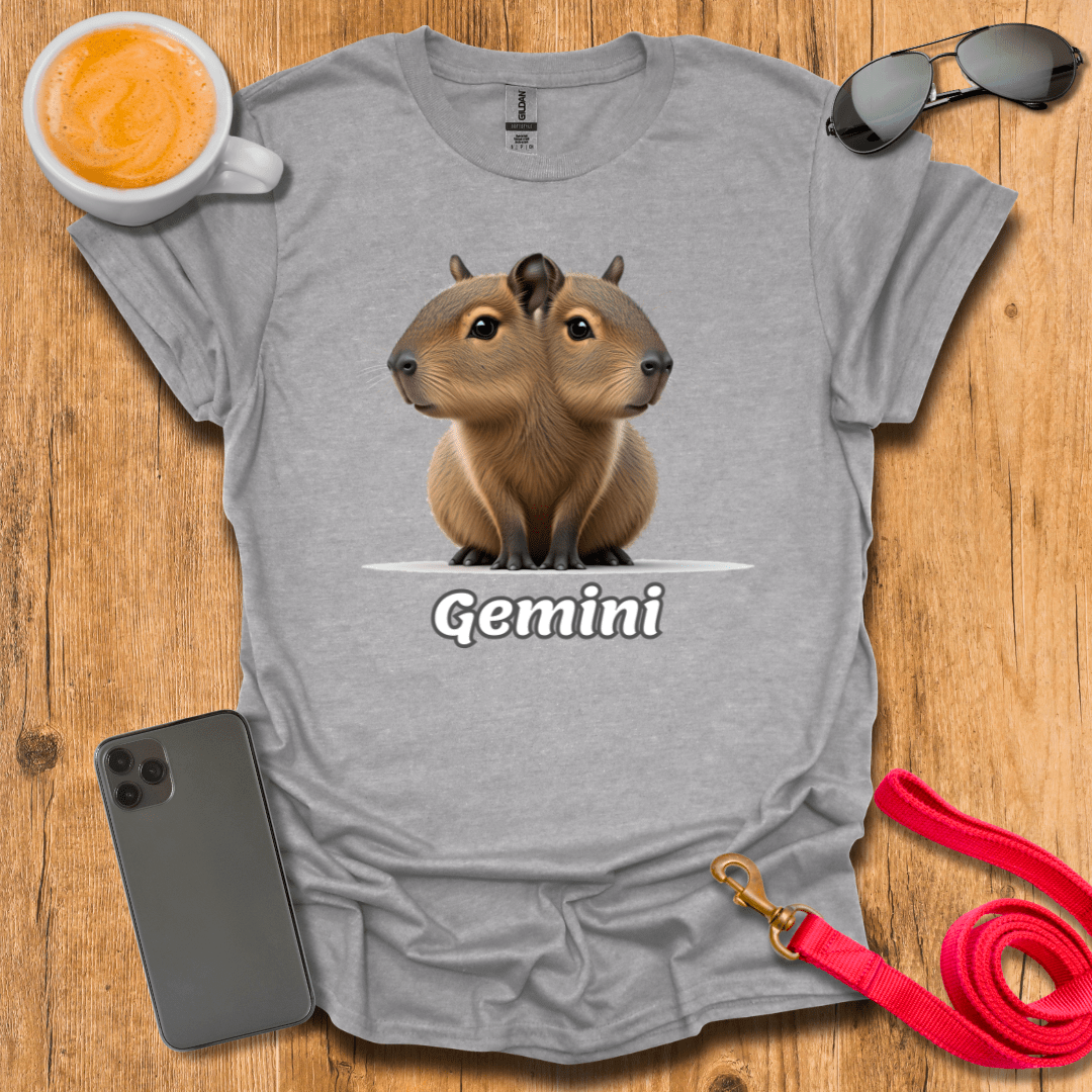 Capybara Zodiac - Gemini