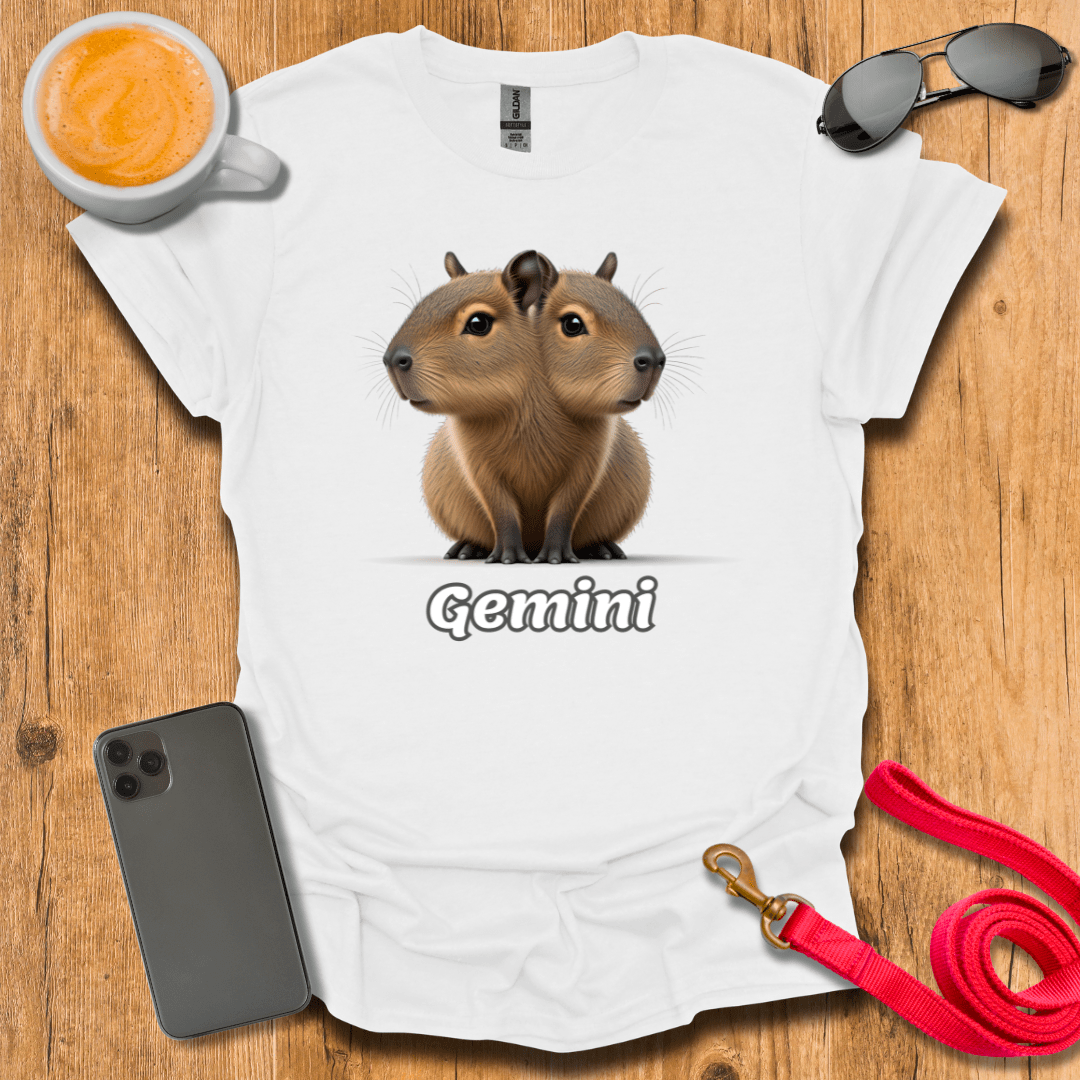 Capybara Zodiac - Gemini