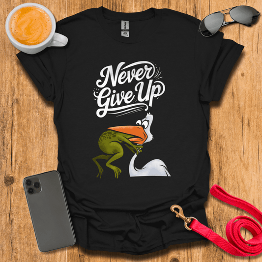 Never Give Up - Frog and Stalk