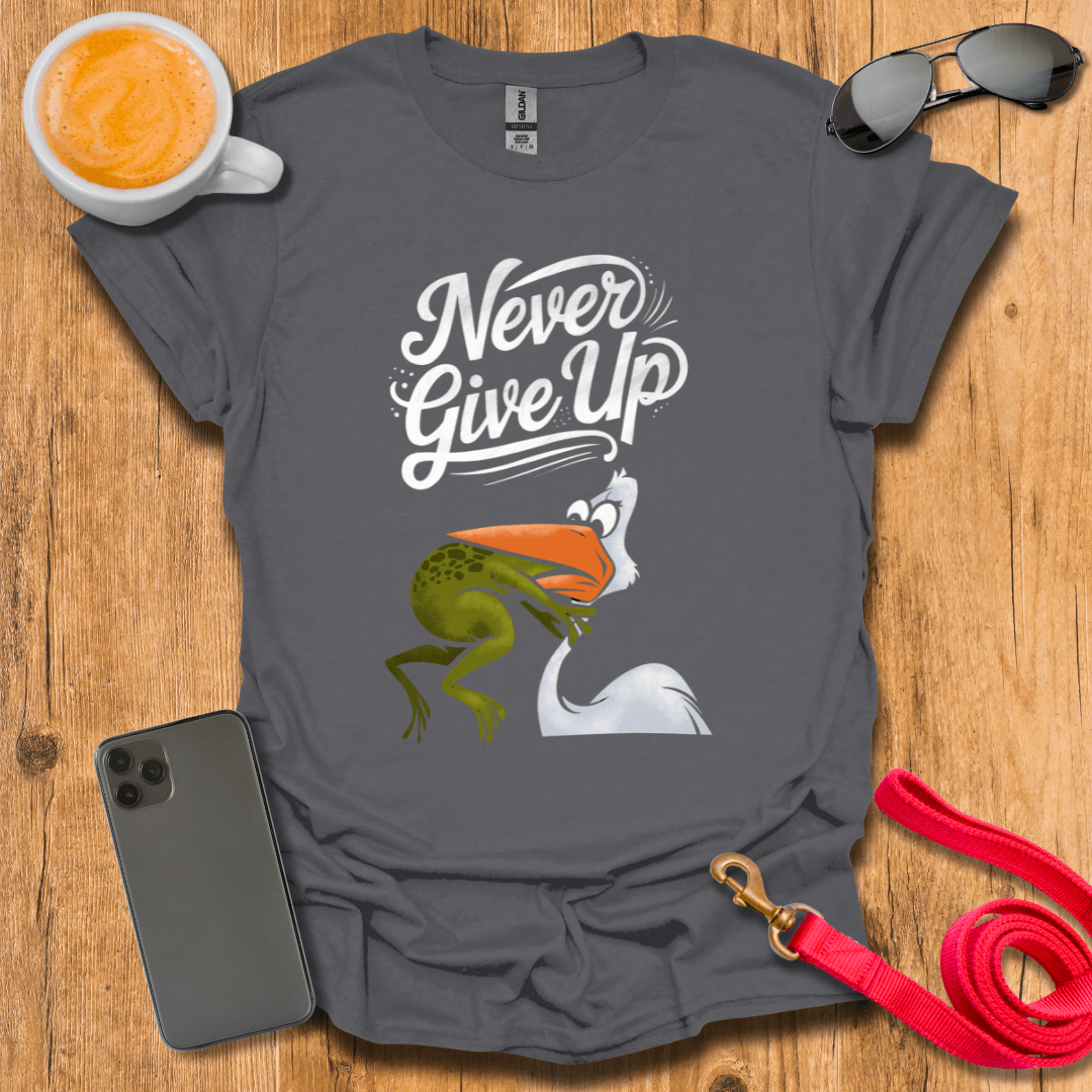 Never Give Up - Frog and Stalk