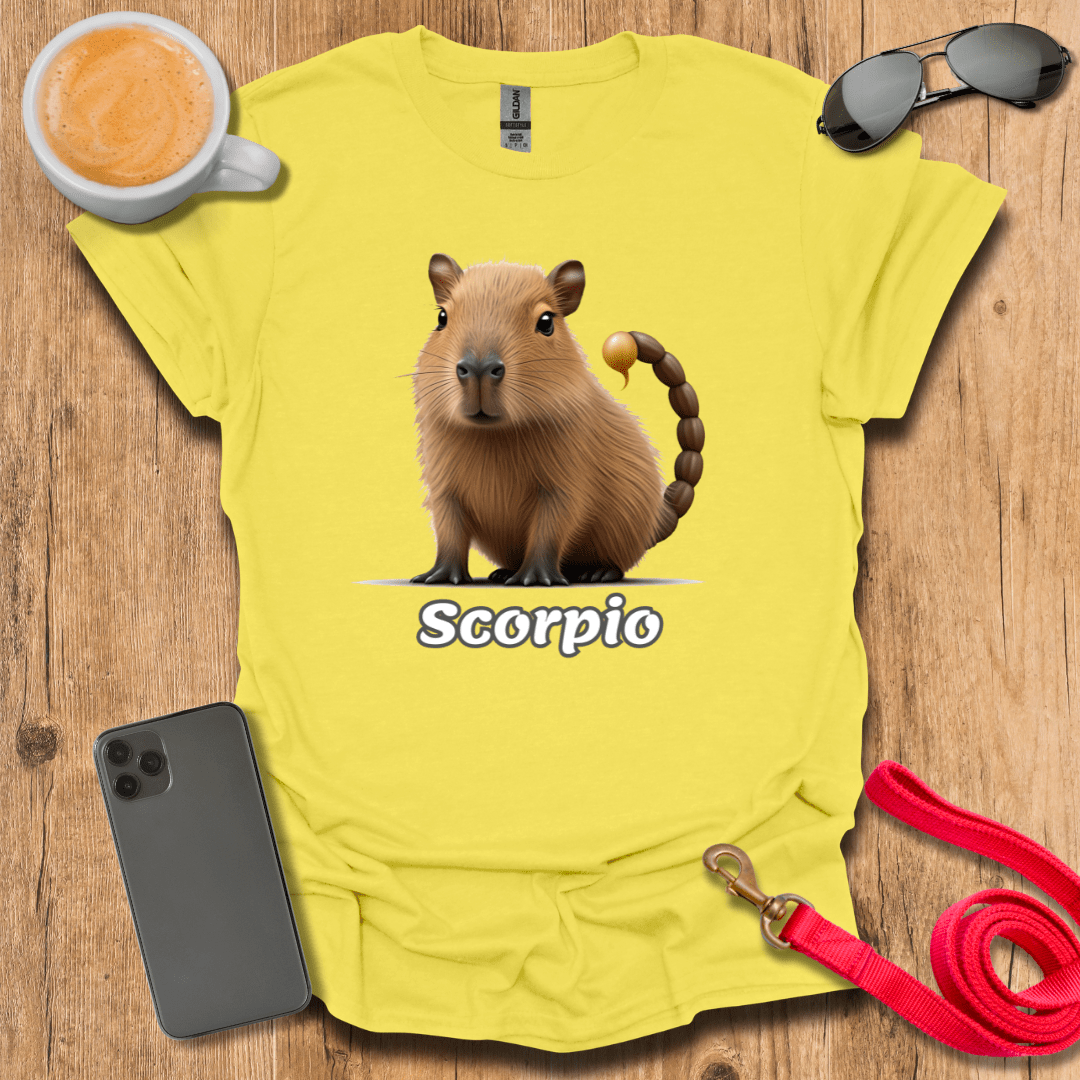 Capybara Zodiac - Scorpio