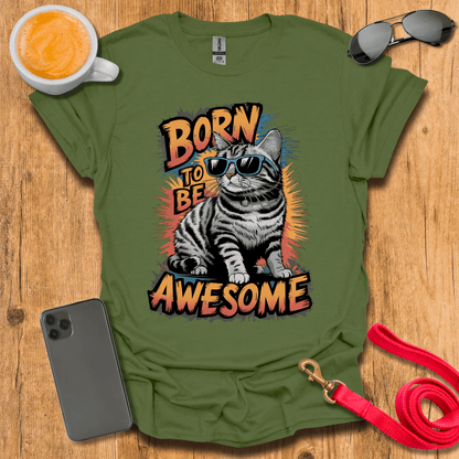 Born to be Awesome Cat