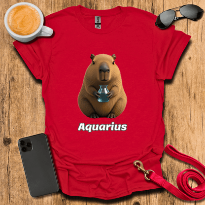 Capybara Zodiac - Aquarius