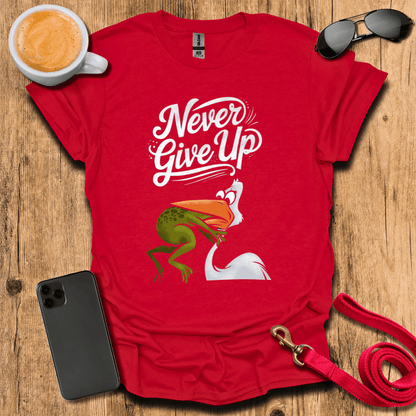 Never Give Up - Frog and Stalk