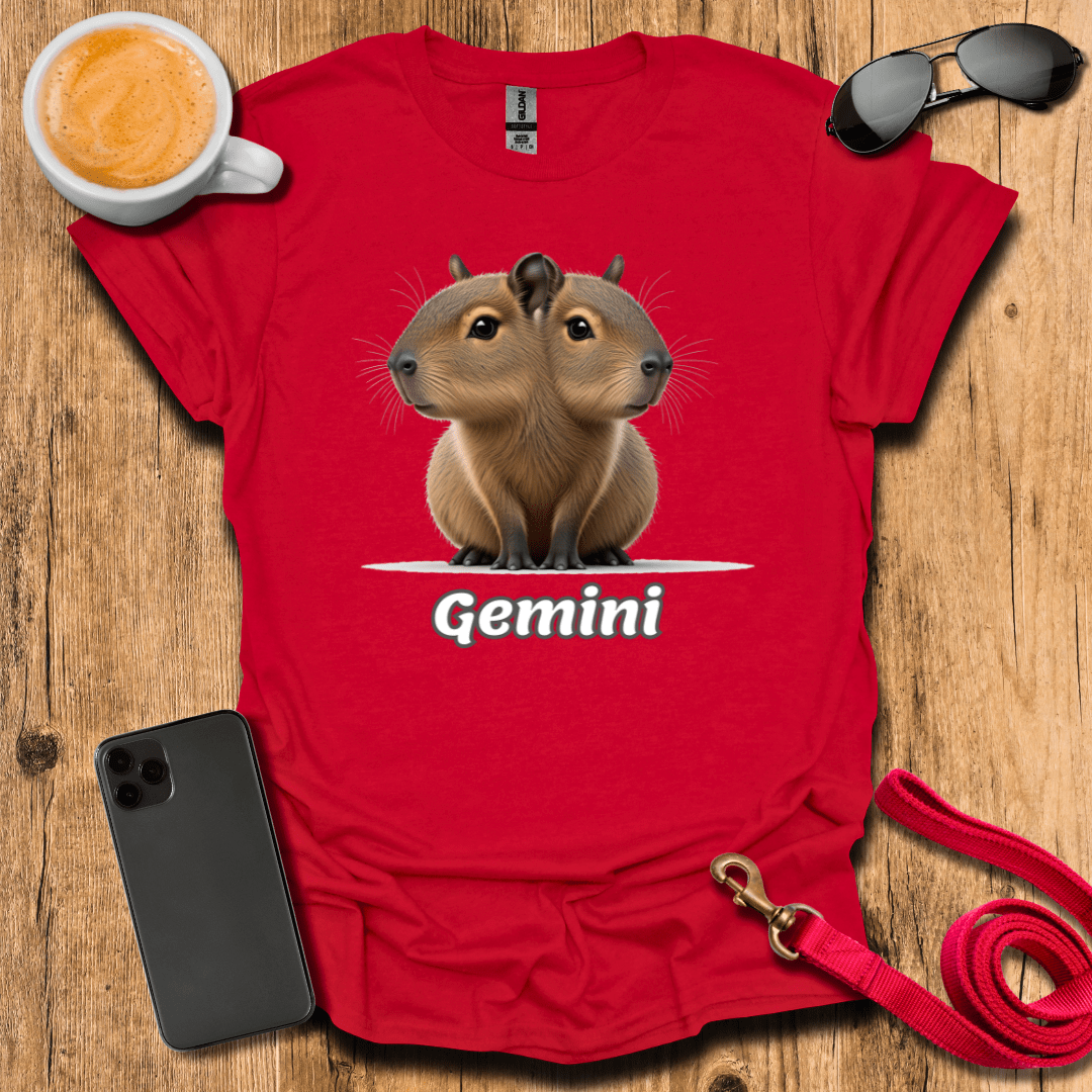 Capybara Zodiac - Gemini