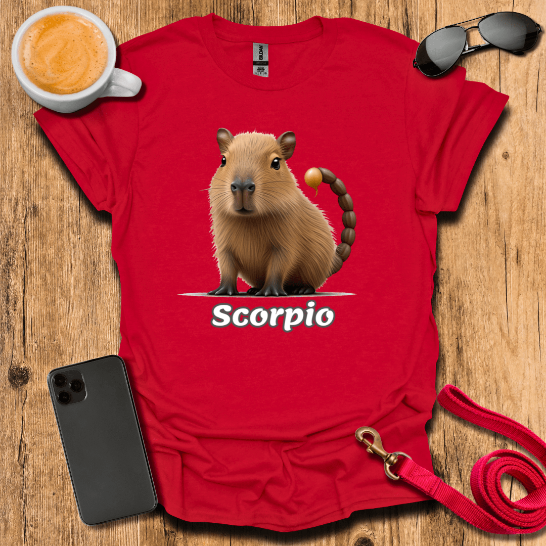 Capybara Zodiac - Scorpio